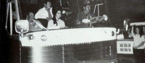 elvis et son BUS de voyage annees 60 
