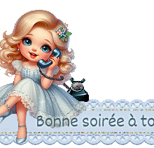 Bonne soirée-Bonsoir, fin de journee