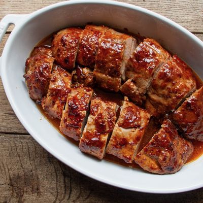 Filet mignon sauce barbecue 