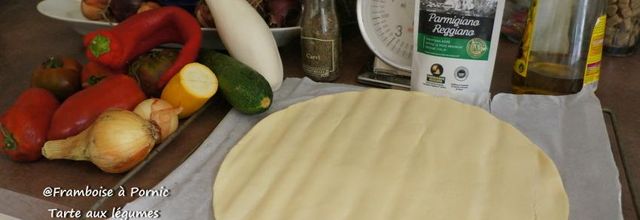 Tarte aux légumes de saison