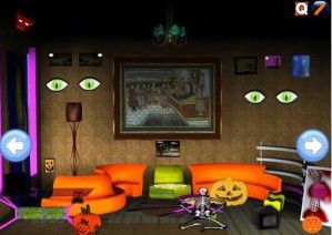 Halloween splatters room escape soluce