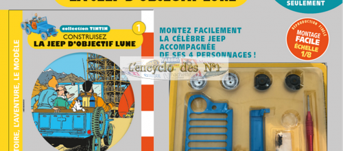 N° 1 Construisez la Jeep Tintin d'objectif lune - Lancement 