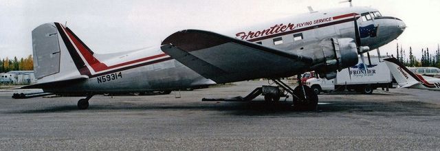 N59314 Frontier Flying Service Douglas DC-3
