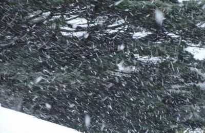La neige à Pornic 2010