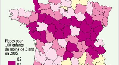 Places d'accueil en France