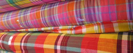 Le tissu Madras et ses origines.