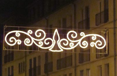 Châtillon sur Seine,la nuit tombée...