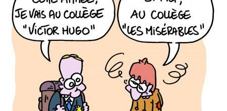Je vais au collège "Victor Hugo"