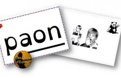 Flashcards de syllabes avec gestes Borel Maisonny