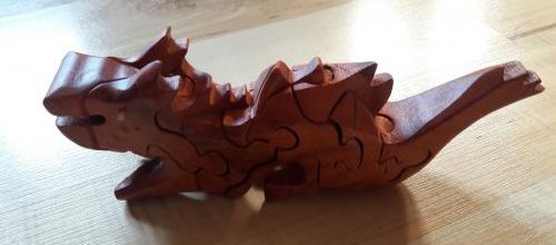 Un dragon puzzle casse-tête