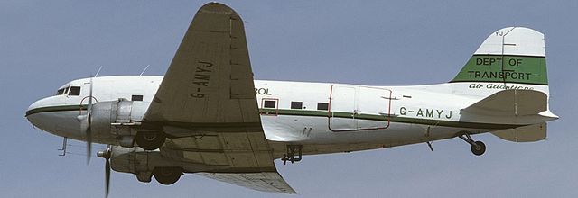 Douglas C-47B  - Contrôle de la pollution