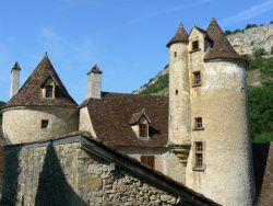 Boucle entre Loubressac - Autoire (Lot)