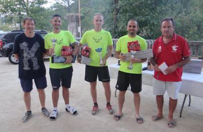 64 Doubles AEB Vals les Bains le 18 Août 2019