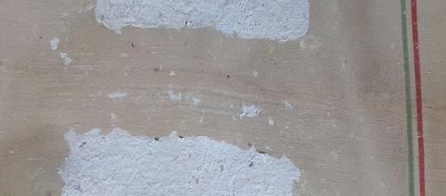 Un essai de spirale de raphia