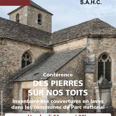 "Des pierres sur nos toits", une conférence du Parc National des Forêts  pour la Société  Archéologique et Historique  du Châtillonnais