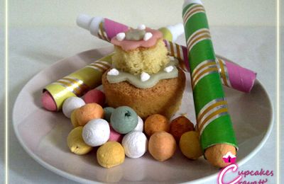 22. Cupcake aux grains de sucre