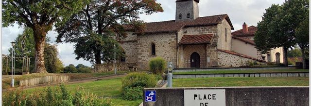 87 . Haute-Vienne - Chaptelat (1) - Eglise St Eloi