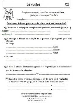 2 leçons de conjugaison supplémentaires !