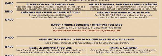 Tousergo : inauguration, du nouveau magasin à Bondues les 15 et 16 nov 2023  / Invitation