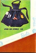 Barbie vintage : Apron and Ustensils - What's Cookin 