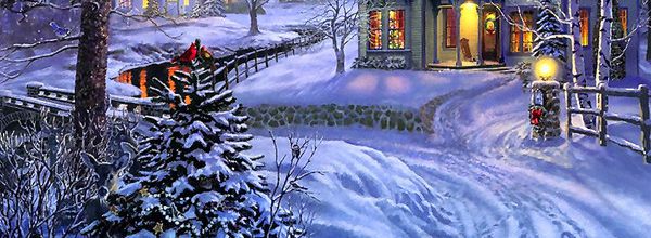 PAYSAGE SOUS LA NEIGE