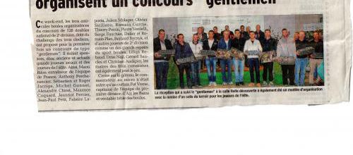 Articles journaux Dauphiné et Tribune du 128 D