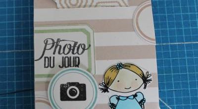 Le mini range Bonheur (Projet Instant créatif de mai de chez Scrap Plaisir)