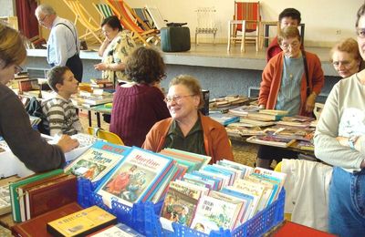 La brocante de livres...