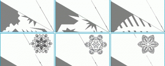 Etoiles et flocons