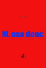 M. osa donc l'anal joie. Revuegod  N° 20 Spécial de langue Française.