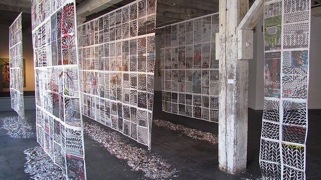 Dentelles de papier de Myriam Dion