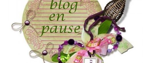 Une petite pause...