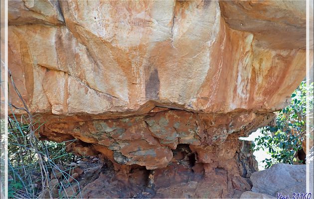 Les peintures rupestres filiformes de Gwion Gwion - Jar Island - Vansittart bay - Wunambal Gaambera - Kimberley - Australie