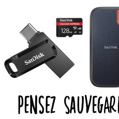 Pensez sauvegarde !