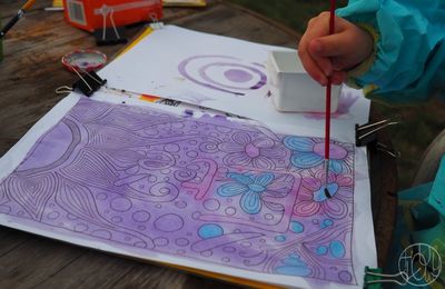 Patouille n°13 : encre magique avec du chou rouge
