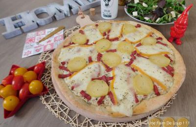 Pizza savoyarde à la raclette