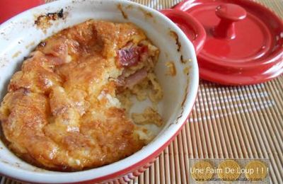 Petits flans jambon chorizo