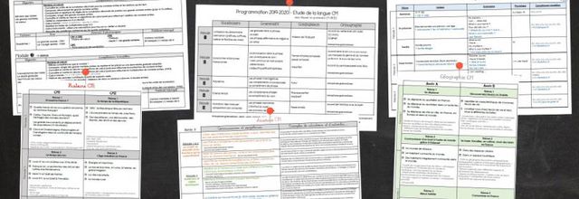 Programmation CM - 2019-2020
