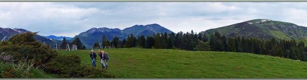 Randonnée à Couledoux, à la limite Haute-Garonne / Ariège vers Pale Grande / Piéjau : Panorama vu de Pale Grande