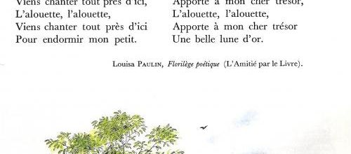 BERCEUSE DE L'ALOUETTE (Louisa Paulin)