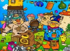 Hidden numbers - Animals party