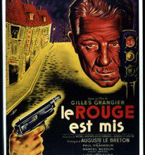 LE ROUGE EST MIS - BOX OFFICE MICHEL AUDIARD 1957