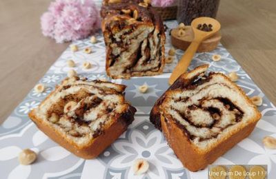 Babka choco noisette de Jeffrey Cagnes