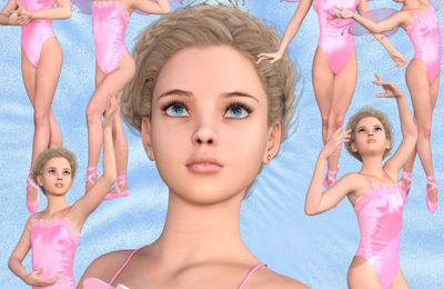 Mylène : ballerine adolescente (image-tube) 