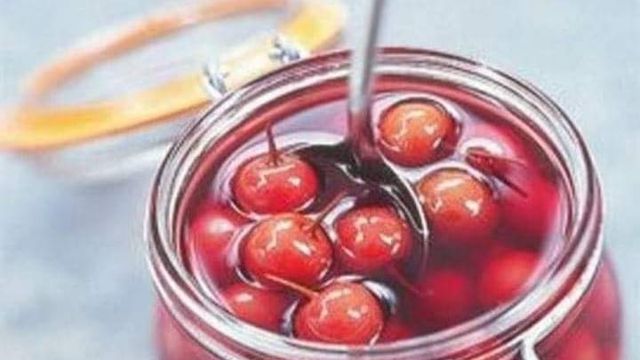 Les cerise à l'Eau de vie des familles