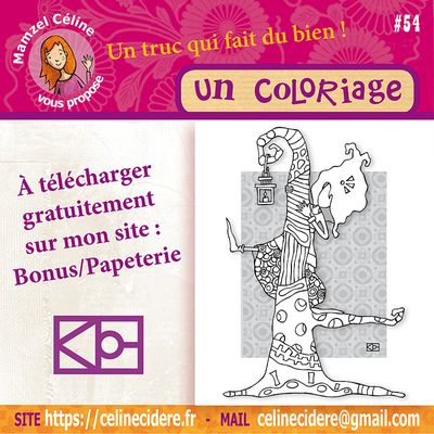 Coloriages "Mzels"#Un truc qui fait du bien