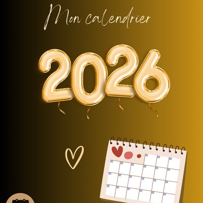 Mon calendrier 2026