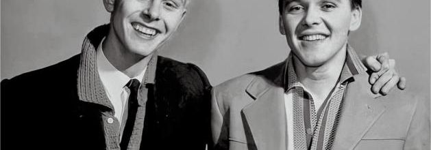photo JOE BROWN et BILLY FURY 