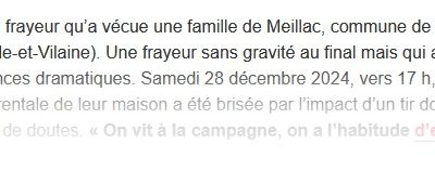 2025 : méfaits et accidents liés à la mafia de la chasse