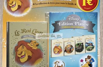 N° 1 Livres Disney édition platine - Réédition 